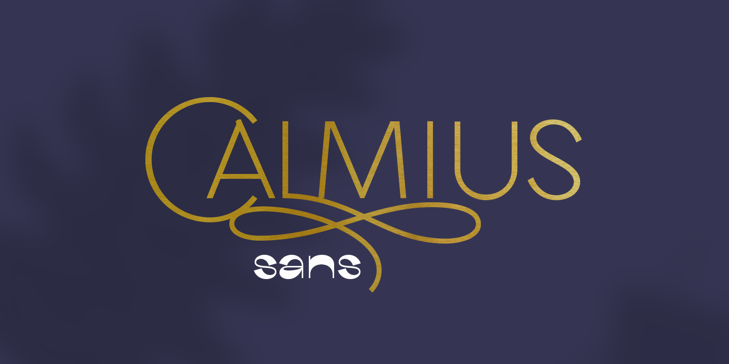 폰트 Calmius Sans